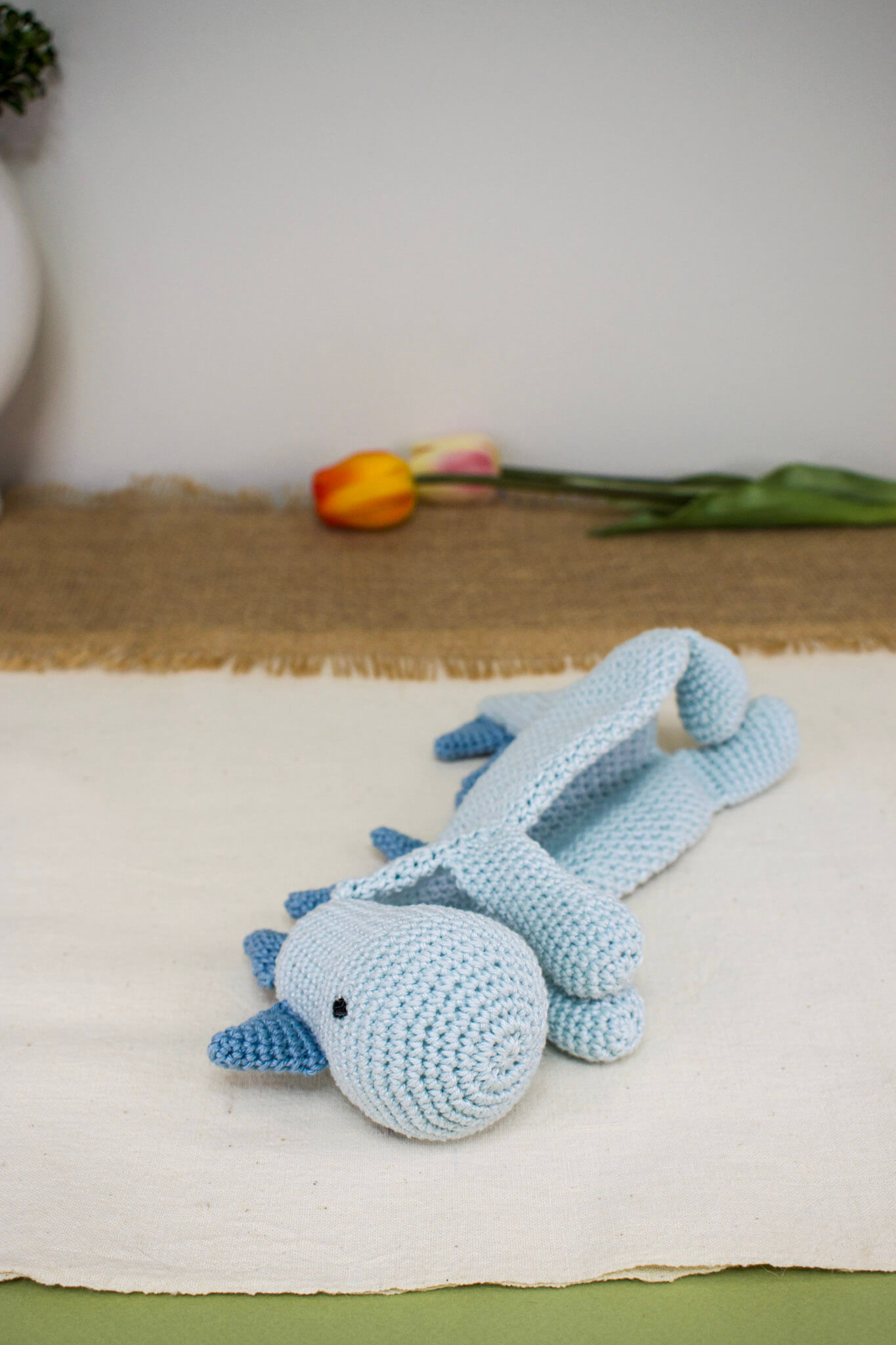 Πανάκι Παρηγοριάς Amigurumi Δεινόσαυρος 2