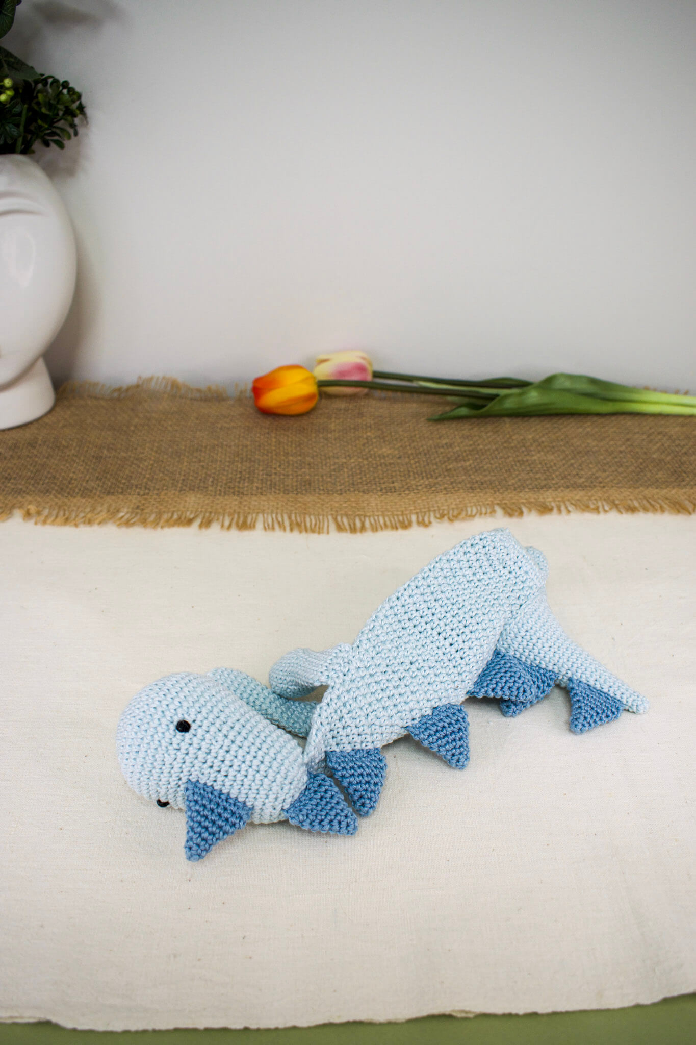 Πανάκι Παρηγοριάς Amigurumi Δεινόσαυρος 3